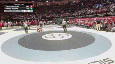 132 lbs Cons. Sub-quarters - Carter Stuckey, Wauseon vs Daniel McGarr, Claymont