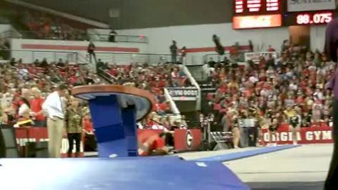 LSU (Rheagan Courville) 9.95, stuck vault