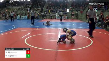 40 lbs Prelims - William Gibson, Chandler Takedown Club vs Will Hughes, Piedmont