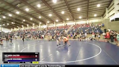 132 lbs Quarterfinal - Ho`akea Salter, Hawaii vs Connor Knudsen, Utah