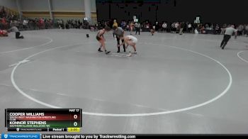 126 lbs Champ. Round 2 - Konnor Stephens, Southern Illinois Bulldogs WC vs Cooper Williams, South West Washington Wrestling Club