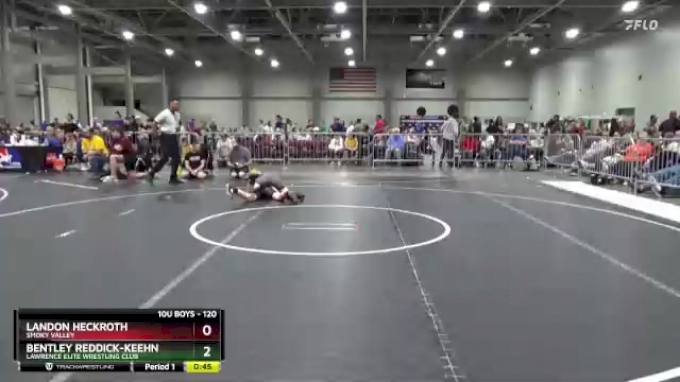 120 lbs Cons. Round 3 - Bentley Reddick-Keehn, Lawrence Elite Wrestling ...
