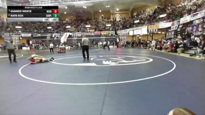 106 lbs Cons. Round 3 - Nate Eck, Garden Plain Hs vs Gunner Wente, Hoxie Hs