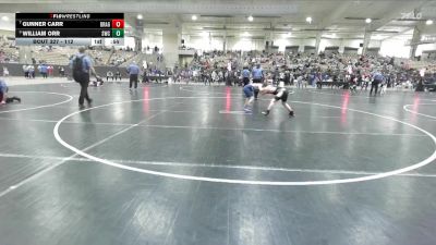 112 lbs Semifinal - William Orr, Stars Wrestling Club vs Gunner Carr, Warefare Wrestling