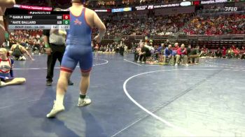 2A-285 lbs Cons. Round 2 - Nate Ballard, Albia vs Gable Eddy, Independence