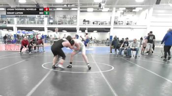 215 lbs 3rd Place - Logan Thornhill Noviello, North Attleboro vs Grant Lufkin, Wrestlers Way
