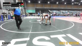 160 lbs Consolation - Deacon Odom, Hot Shots Wrestling vs Zack McCann, Timpanogos Wrestling