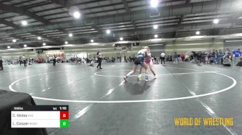 106 lbs Quarterfinal - Chloe Skiles, King Select vs Lilli Cooper, Big Game Wrestling Club