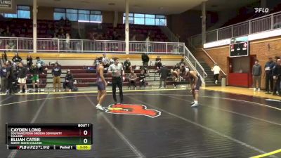 125 lbs Quarterfinal - Cayden Long, Southwestern Oregon Community College vs Elijah Cater, North Idaho College