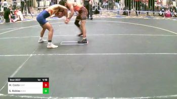 130 lbs Semifinal - Marco Costa, Costa TC vs Steven Robles, Aces Wr Ac