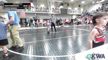 46 lbs Consi Of 8 #2 - Asher Landis, Ponca City Wildcat Wrestling vs Ryder Aguilar, Newkirk Takedown Club