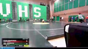 152 lbs Cons. Round 2 - Neil Anderson, Virgin Valley vs Colin Kirkpatrick, Bishop Gorman
