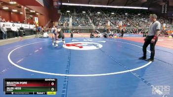 2A-175 lbs Semifinal - Braxton Pope, Kemmerer vs Siler Hess, Dubois