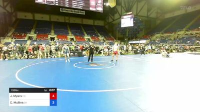 132 lbs Cons 16 #2 - Jacob Myers, Colorado vs Collin Mullins, Georgia