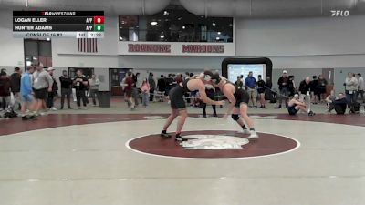 197 lbs Consi Of 16 #2 - Logan Eller, Appalachian State vs Hunter Adams, Appalachian State