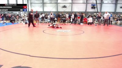 106 lbs Champ. Rd Of 16 - Rama Valencerina vs Carson Wyatt, SilvaBack Training Center