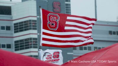 N.C. State Cranks Out Post Meet Pull-Ups