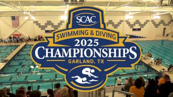 Replay: SCAC Swimming & Diving Championships | Feb 12 @ 5 PM