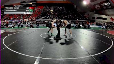 6A 215 lbs Cons. Round 2 - Raymond Davila, Capital vs Jaron Moore, Mountain View