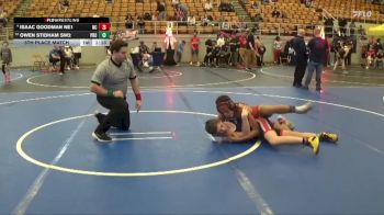 130 lbs 5th Place Match - Owen Stidham SW2, Prodigy vs Isaac Goodman NE1, North Canton