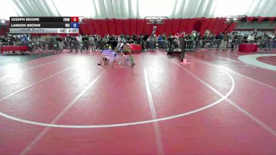 175 lbs Cons. Round 1 - Joseph Moore, Freedom High School Wrestling vs Landon Brown, Wisconsin
