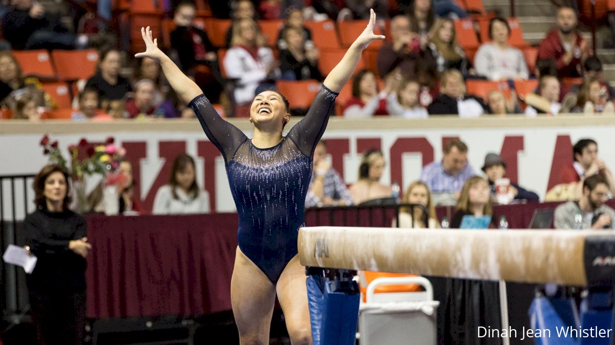 Kyla Ross Clinches First 10.0 on Balance Beam