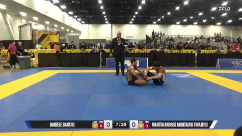 Martin Andres Montalvo Tinajero vs Daniele Santisi 2025 World IBJJF Jiu-Jitsu No-Gi Championship