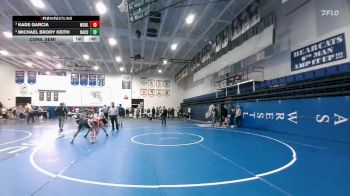 120 lbs Cons. Semi - Kade Garcia, Worland vs Michael Brody Keith, Natrona County
