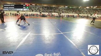 105 lbs Round Of 32 - Stetson Davis, Tuttle vs Kruse Sparks, Tonkawa