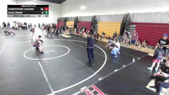 126 lbs Quarterfinal - Christopher Casarez, Ohana vs Isaac Ihmud, Eleanor Roosevelt
