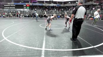 110 lbs Semifinal - Maddox Stultz, Contenders Wr Ac vs Carter Ritchie, East Kansas Eagles
