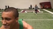 Ashton Eaton after 60m (first race since Daegu) at Texas A&M Challenge 2012