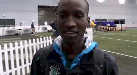 Sam Chelanga after 3k at 2012 UW Invitational