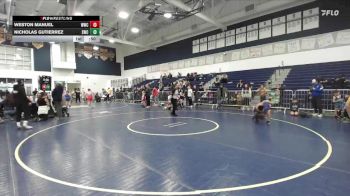 55 lbs Round 2 - Nicholas Gutierrez, Sting Wrestling Club vs Weston Manuel, Wrightwood Wrestling Club