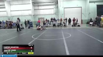 105 lbs Round 4 (8 Team) - Carter Wharton, Scanlan vs Sawyer Jones, Ranger WC