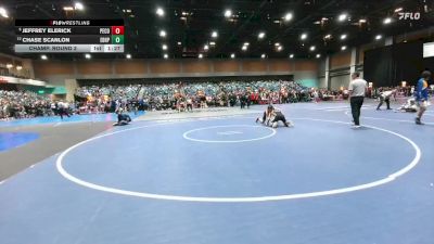 144 lbs Champ. Round 3 - Jeffrey Elerick, Pershing County vs Chase Scanlon, El Dorado