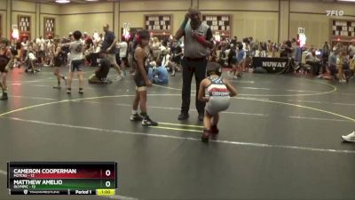 70 lbs Round 4 (6 Team) - Matthew Amelio, Olympic vs Cameron Cooperman, M2TCNJ