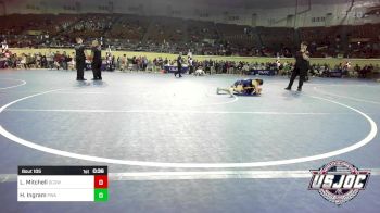 108 lbs Consi Of 8 #1 - London Mitchell, DC Girls Wrestling vs Haylee Ingram, Perry Wrestling Academy