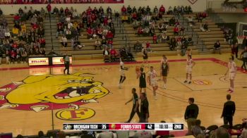 Replay: Michigan Tech vs Ferris State | Jan 25 @ 3 PM