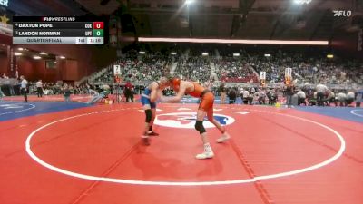 2A-132 lbs Quarterfinal - Landon Norman, Upton vs Daxton Pope, Cokeville
