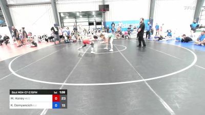 53 kg Semifinal - Madison Haney, Team Missouri vs Kiely Domyancich, Illinois Cornstars Women