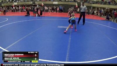 65 lbs Round 3 - Braylee Wolfe, Askren Wrestling Academy vs Bentleigh Sherman, Chippewa Elite