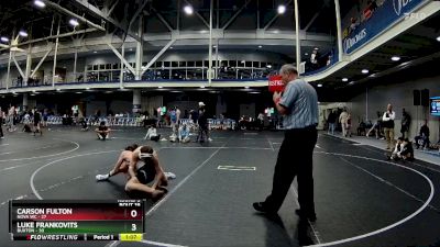 115 lbs Round 5 (8 Team) - Carson Fulton, NOVA WC vs Luke Frankovits, Buxton