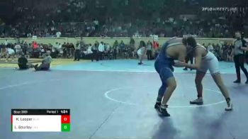 3A-220 lbs 3rd Place Match - Kolby Looper, Blackwell vs Lane Gourley, Little Axe