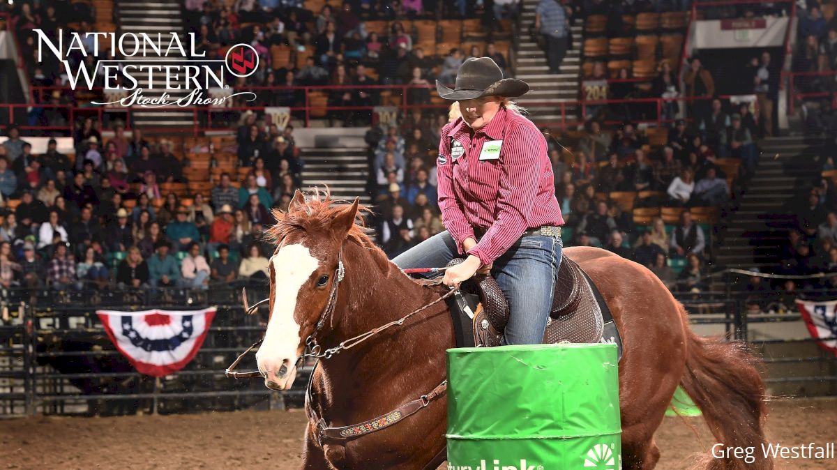Barrel Racers Are Getting Fast At The National Western