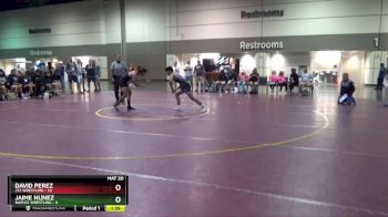 120 lbs Round 3 (6 Team) - Jaime Nunez, Naples Wrestling vs David Perez, 212 Wrestling