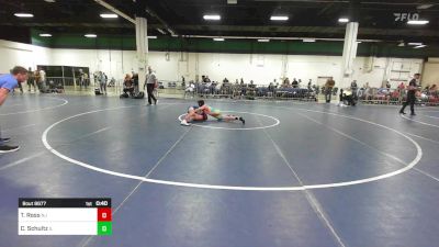 95 lbs Consi Of 8 #1 - Thomas Ross, NJ vs Colton Schultz, IL