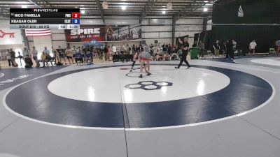 65 kg Cons. Rd Of 64 - Nico Fanella, Pittsburgh Wrestling Club vs Keagan Oler, Clarion RTC