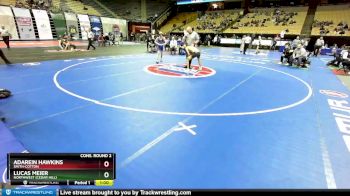 106 Class 4 lbs Cons. Round 2 - Adarein Hawkins, Smith-Cotton vs Lucas Meier, Northwest (Cedar Hill)