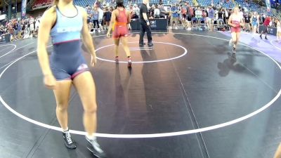 145 lbs Rnd Of 16 - Olivia Davis, CA vs Ava Collins, OR